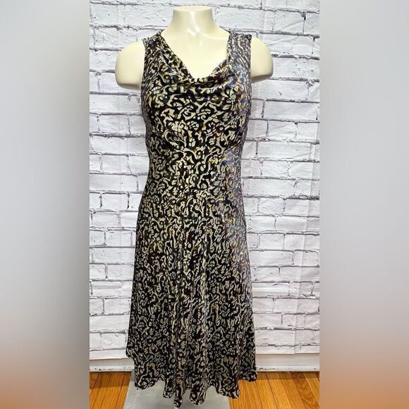 Peruvian Connection TESSERAE VELVET DRESS size 4 - Picture 1 of 15
